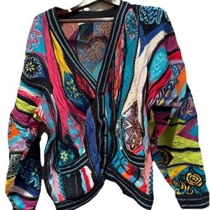 COOGIE Multicolor Crew Neck Sweater